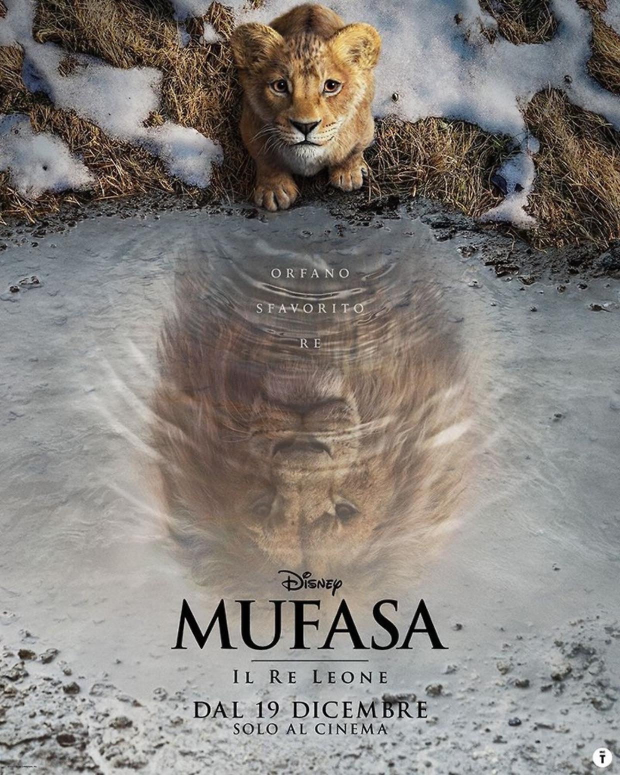 Il poster del film Disney che arriverà nelle sale italiane il 19 dicembre