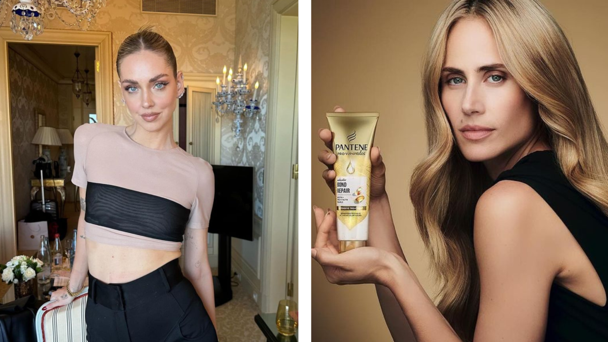 Chiara Ferragni e la nuova testimonial di Pantene Havi Mond
