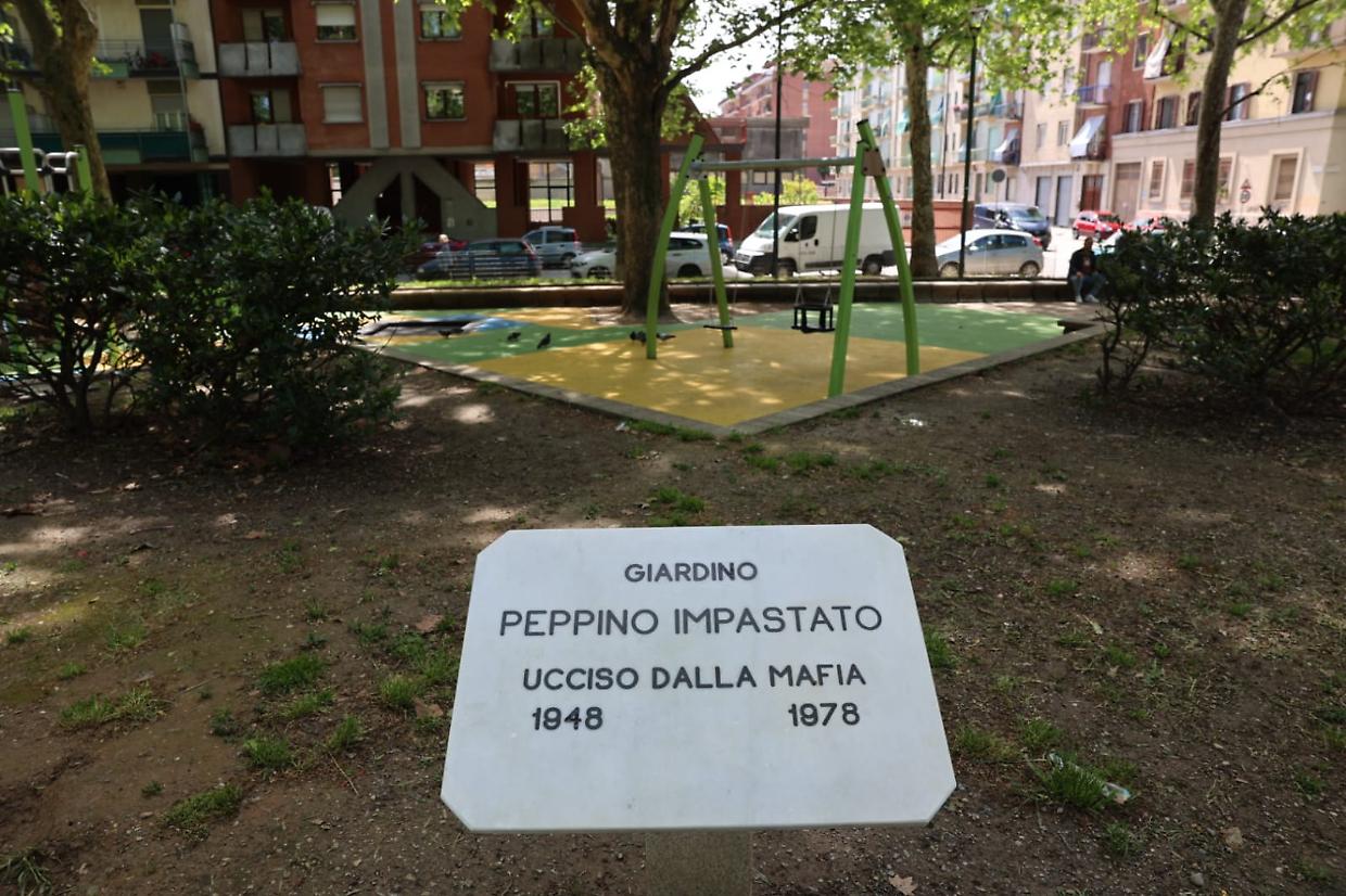 Ecco il nuovo volto del giardino Peppino Impastato -LE FOTO