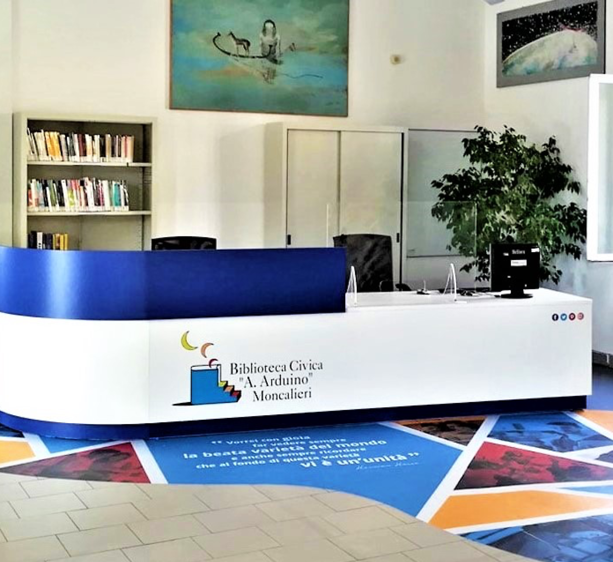 Appuntamento mensile con "Luci D'Autore" alla Biblioteca "A. Arduino" di Moncalieri (Fonte Facebook)