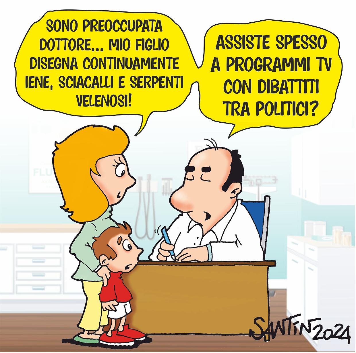La vignetta del giorno - 8 maggio 2024