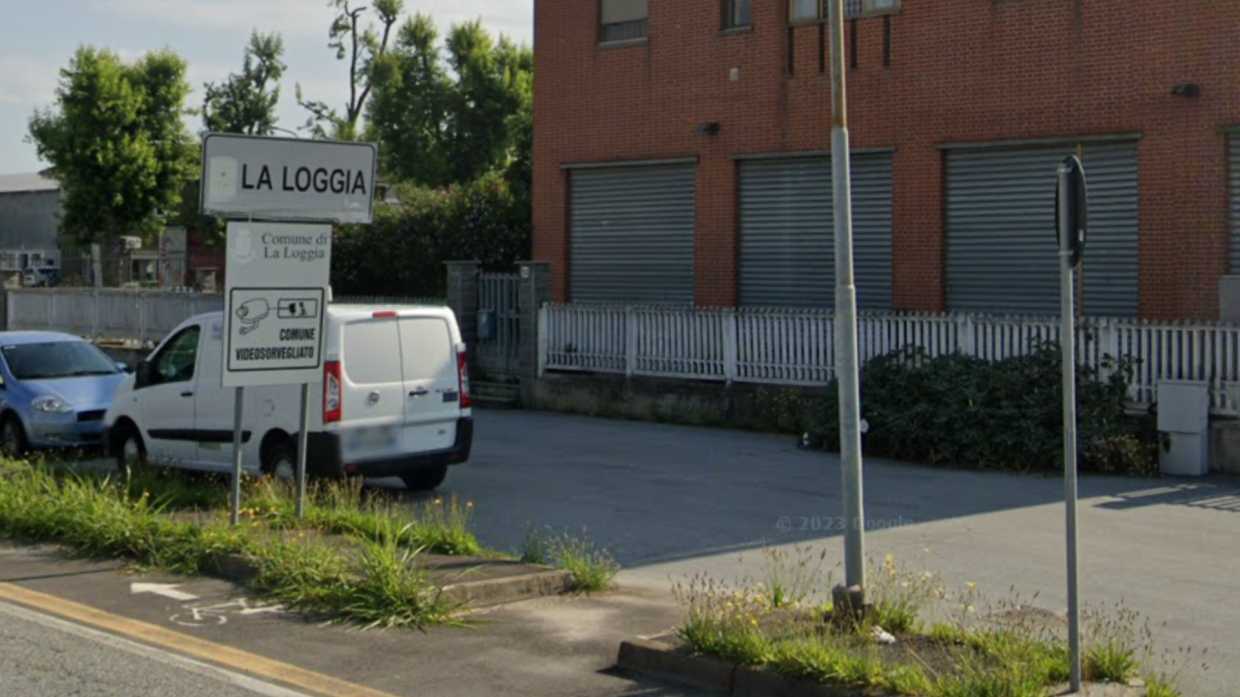 Modifiche alla viabilità a La Loggia per una settimana (fonte Google Maps)