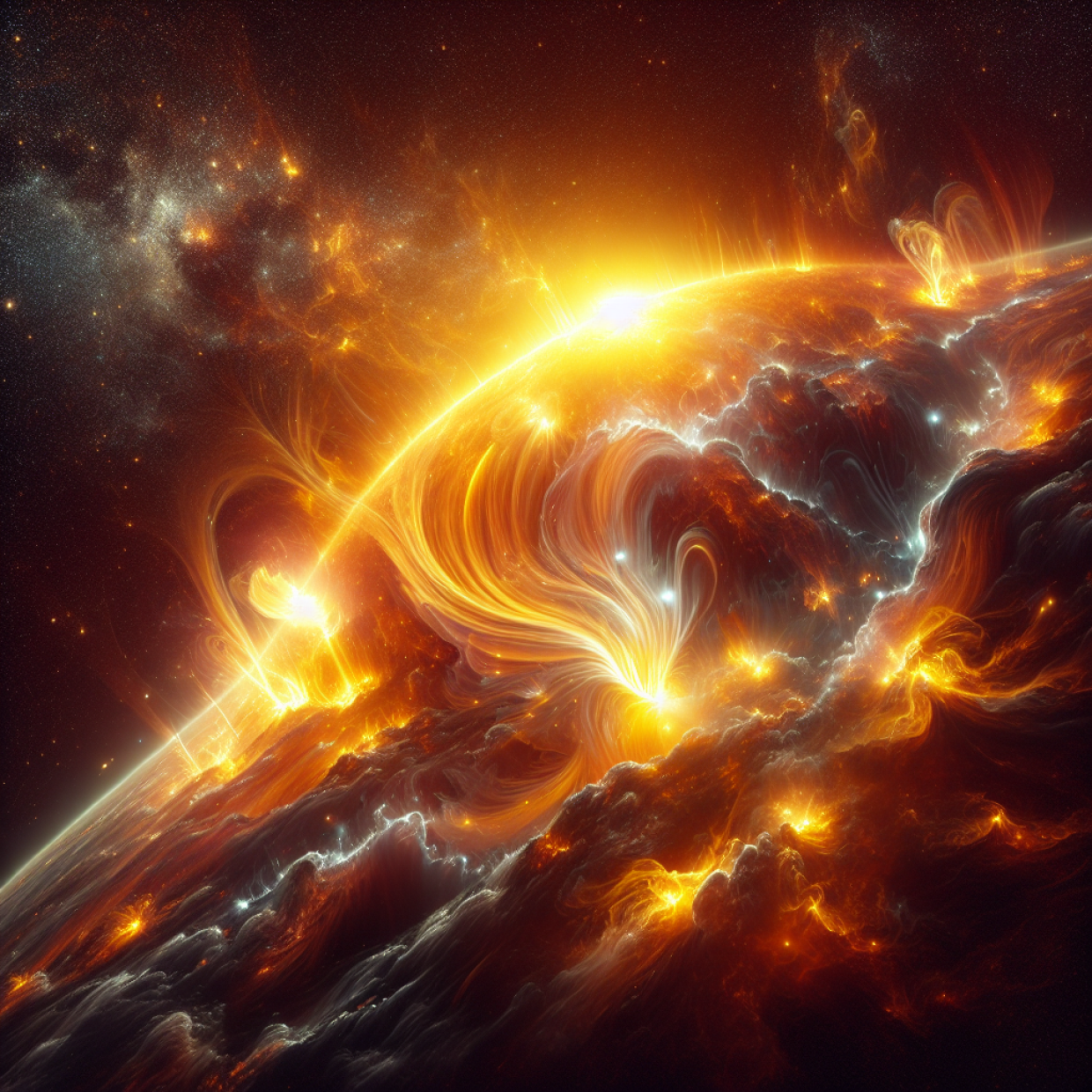 Tempesta solare in arrivo: possibili effetti sul lancio di Artemis II