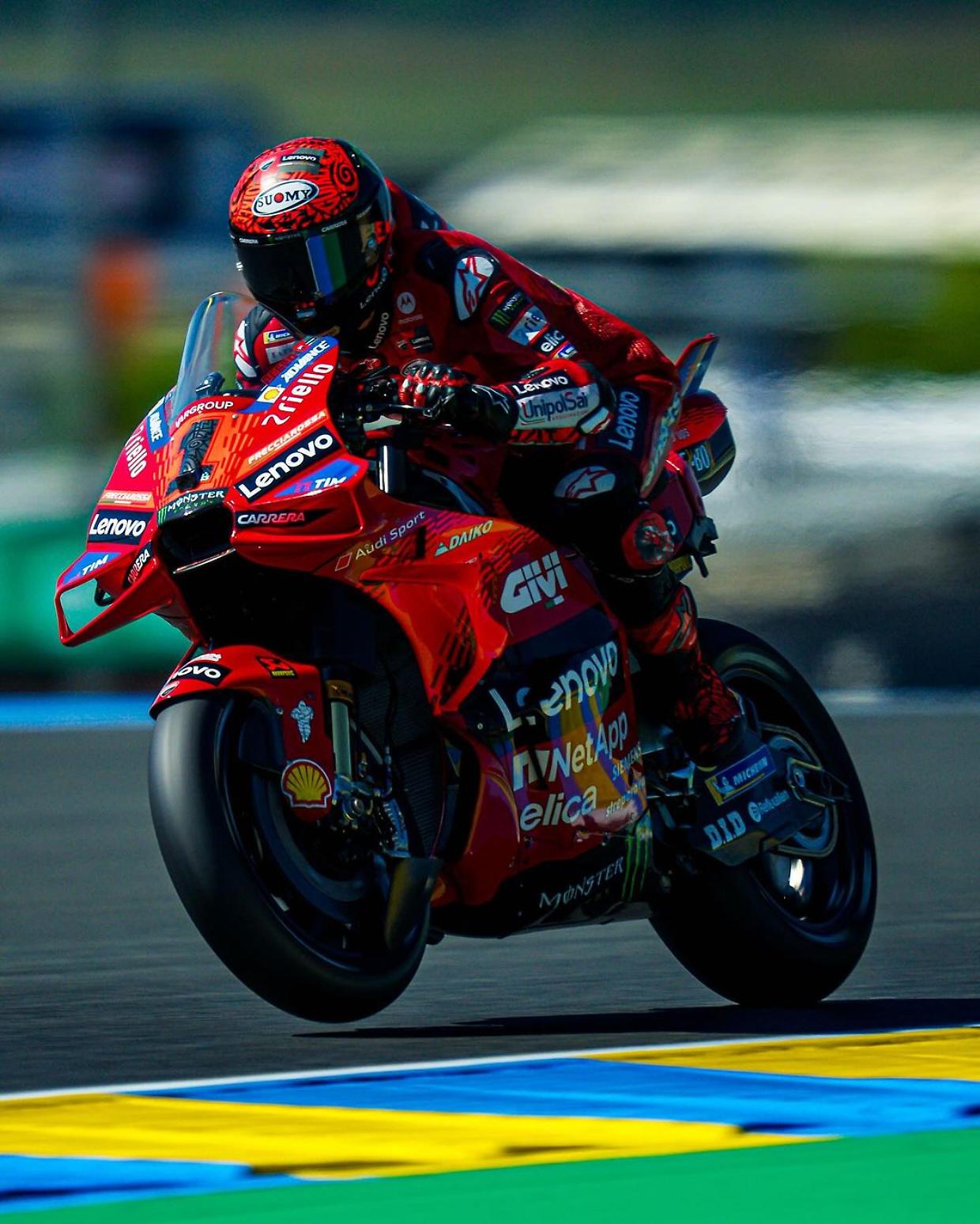 Bagnaia, venerdì da leoni: ecco cosa è successo in pista a Le Mans