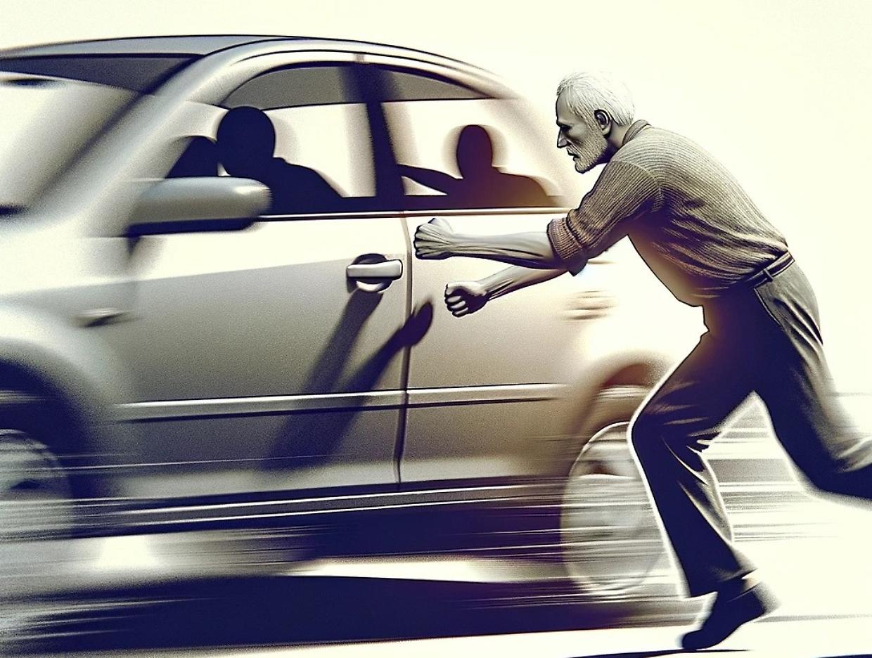 Trascinato dall'auto dei rapinatori a Mirafiori: ora un anziano è in fin di vita