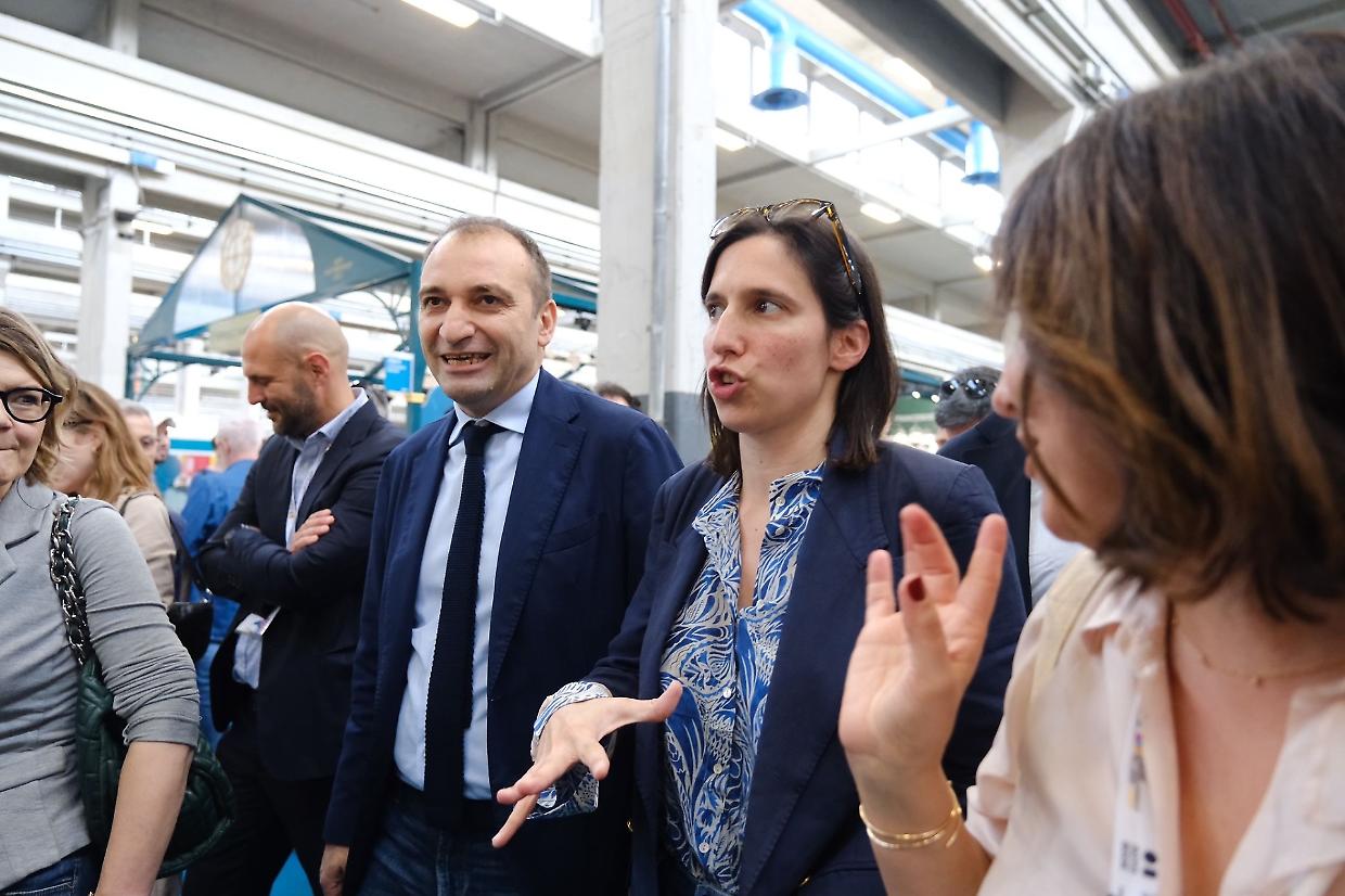 Stefano Lo Russo con Elly Schlein