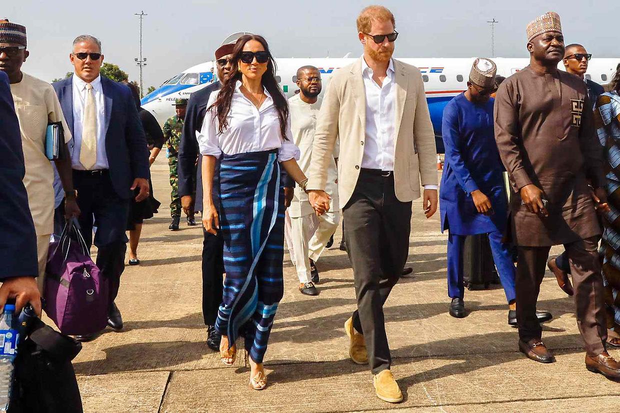Meghan con Harry in Nigeria«Vi dico perché sono felice»