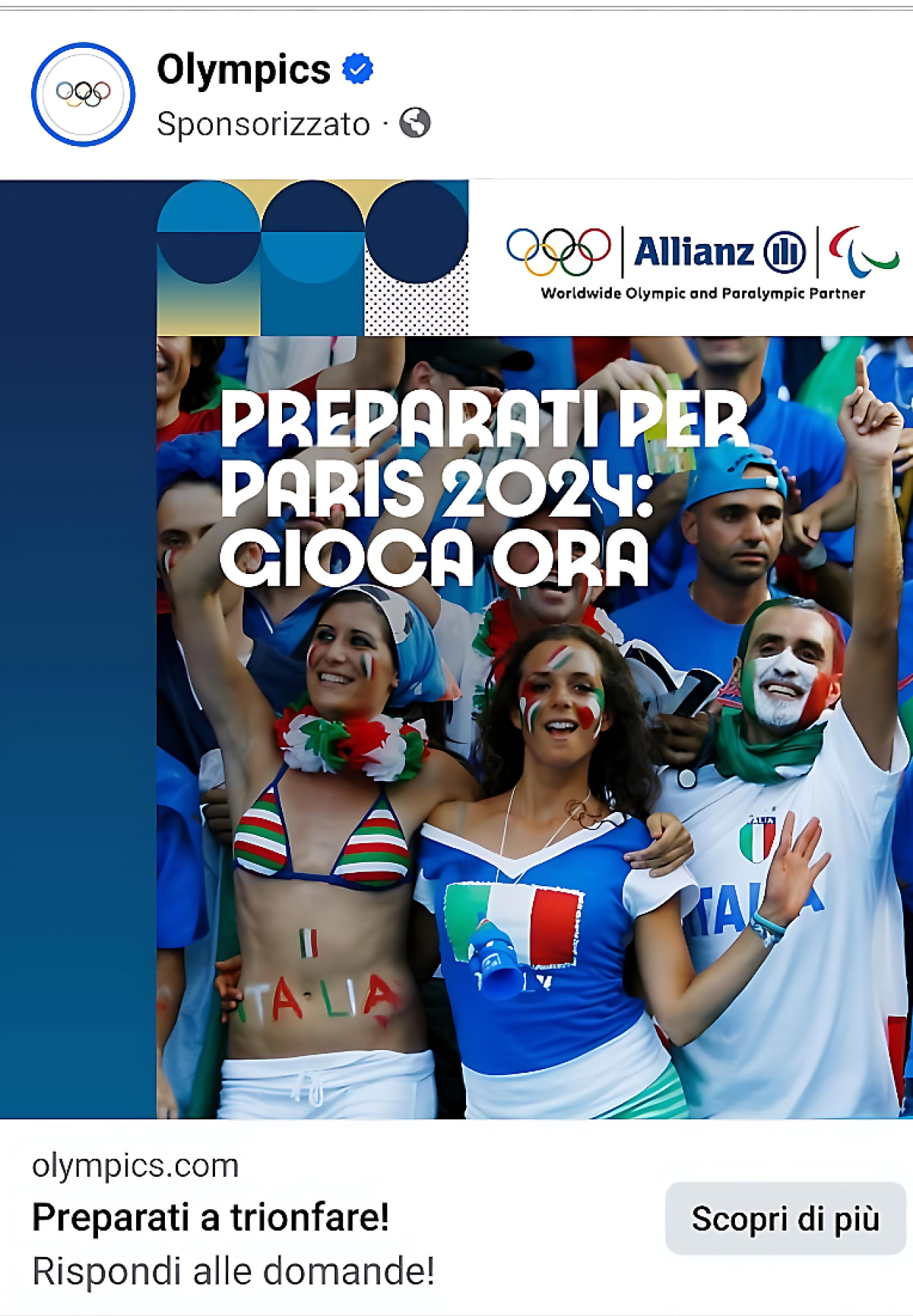 La pubblicità di Parigi 2024 con Chiara Appendino (in bikini)