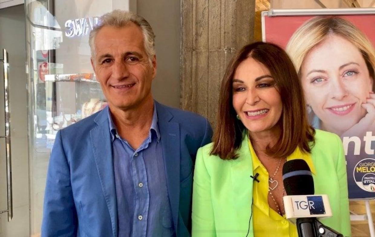 Massimo Garnero e Daniela Santanché