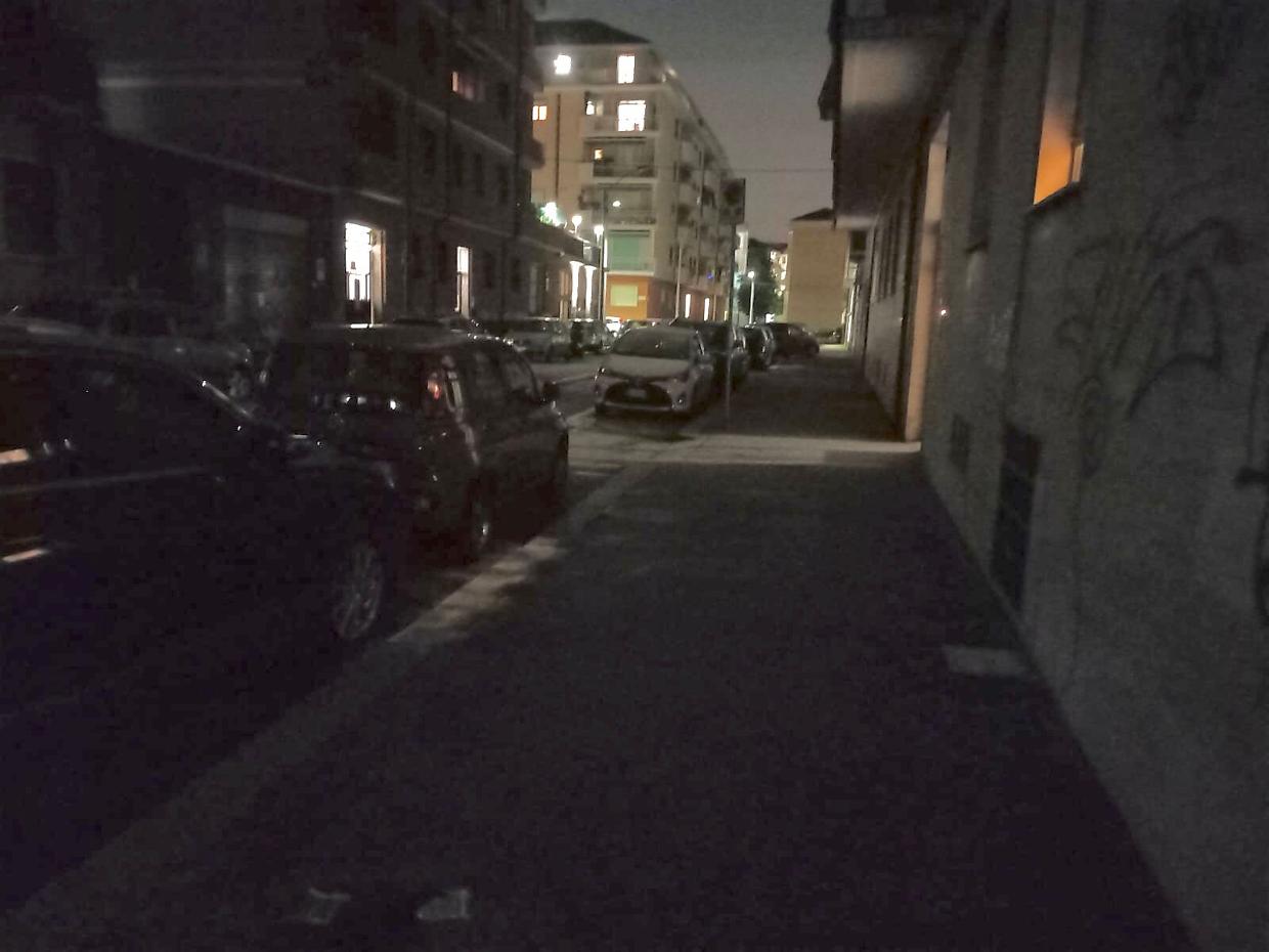 via arduino al buio