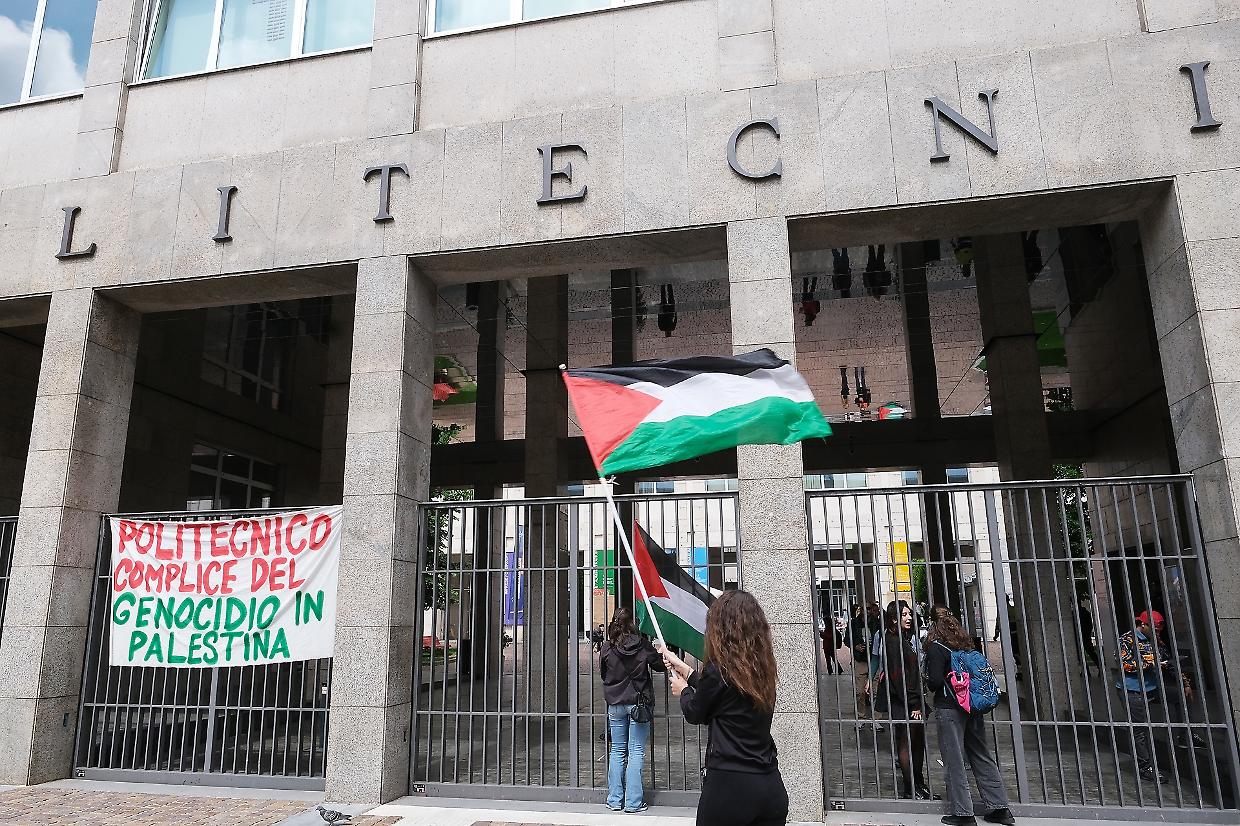 Il Rettore del Poli: «Sicurezza rafforzata». E i matematici appoggiano i Pro Palestina