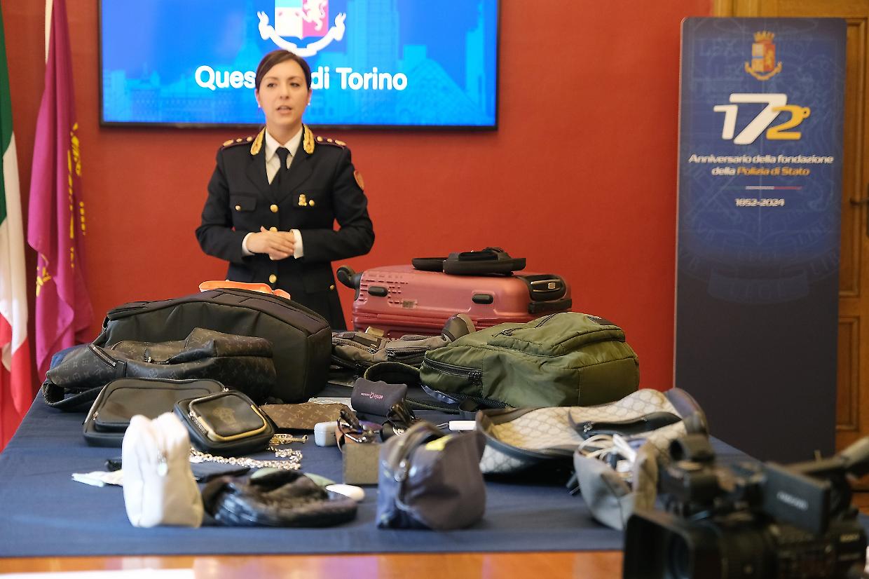 La refurtiva sequestrata dalla polizia