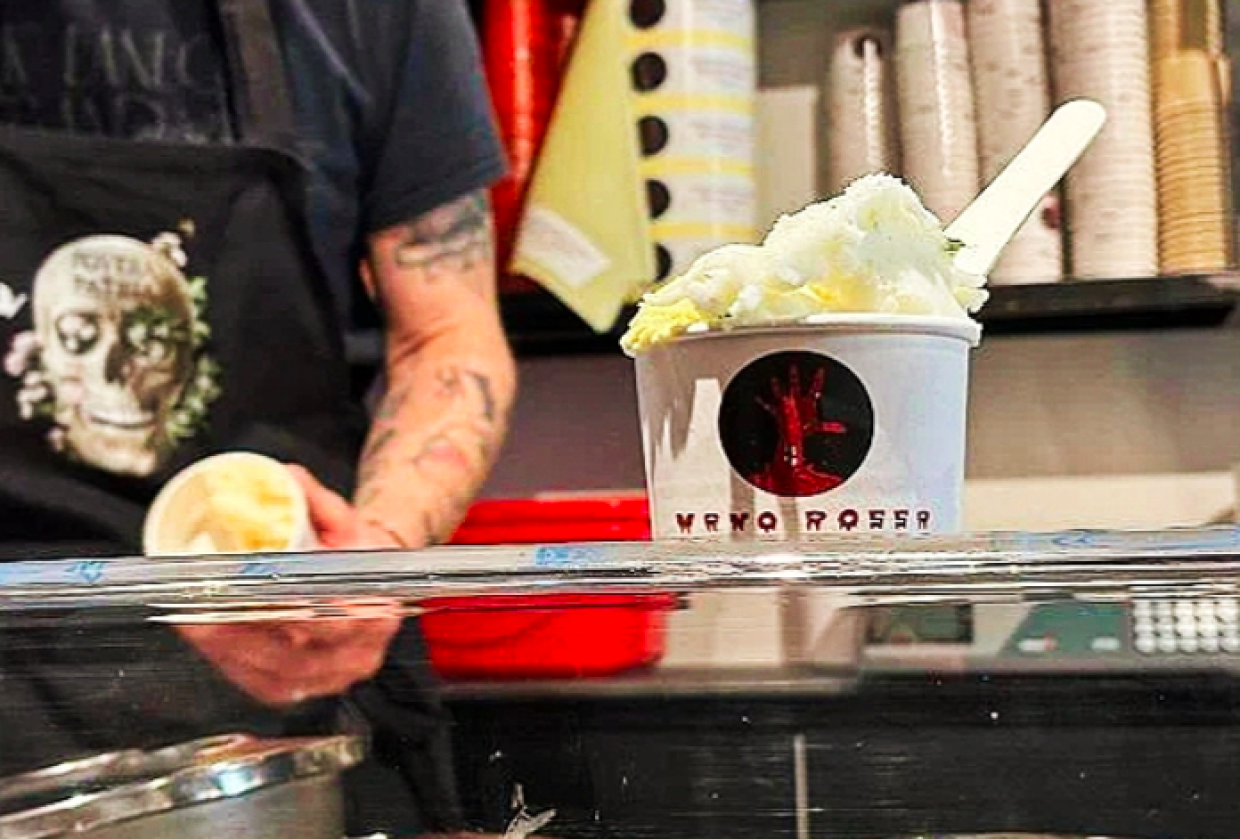 Il gelato alcolico di Manorossa