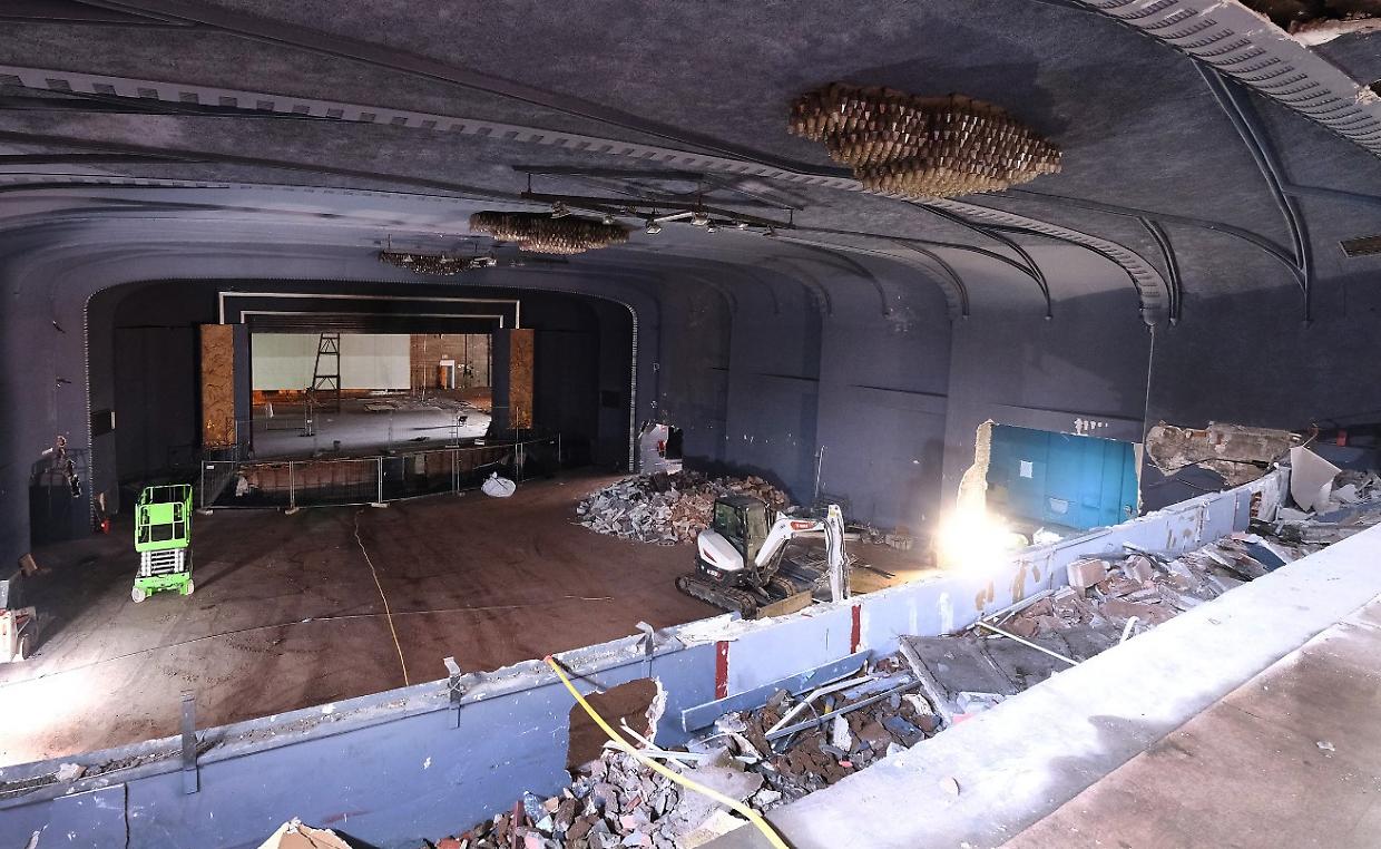 Dentro il cantiere del Teatro Nuovo di Torino
