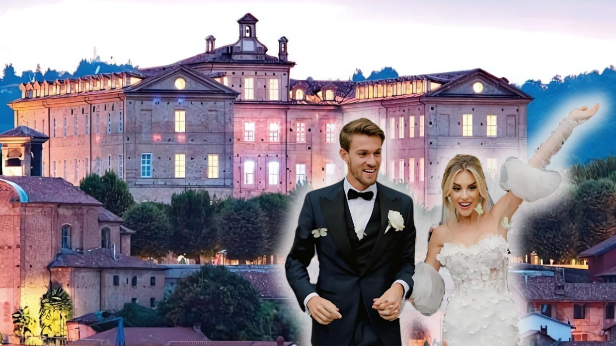 La festa di matrimonio di Rugani e Persico fuori controllo. E il sindaco chiede aiuto ai carabinieri 