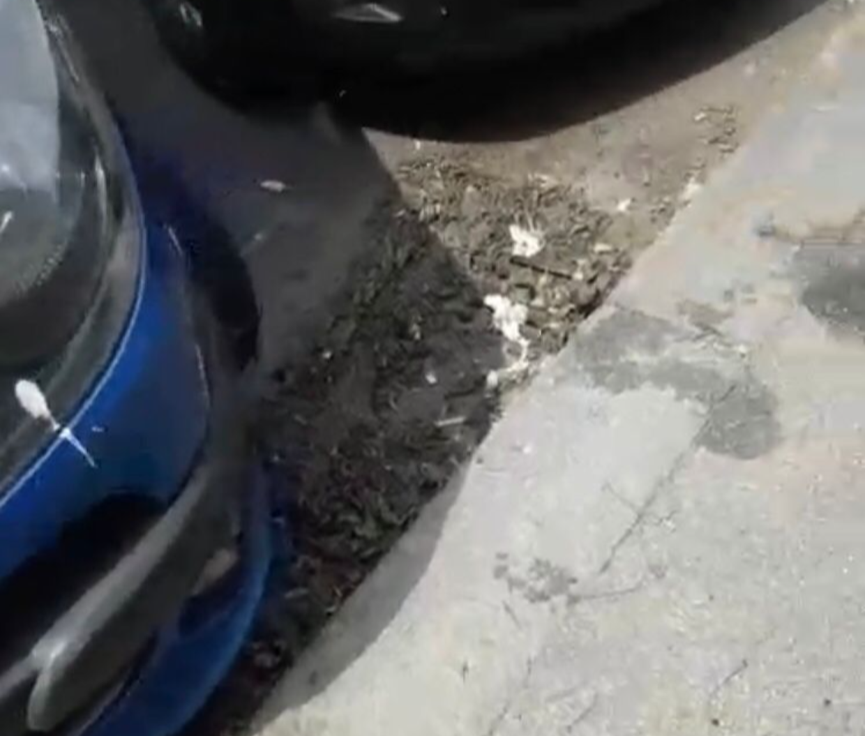 Tombini ostruiti da fango e detriti