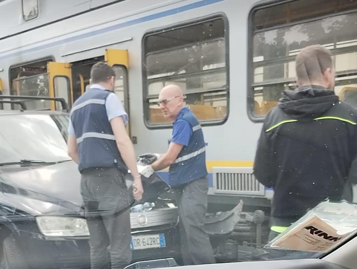L'incidente in corso Cairoli