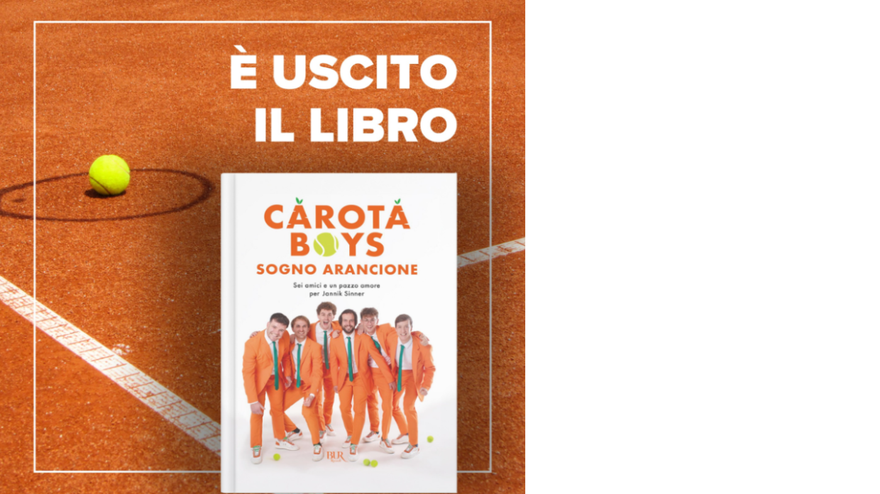Carota Boys : il primo libro ufficiale dei fan numero uno di Jannik Sinner