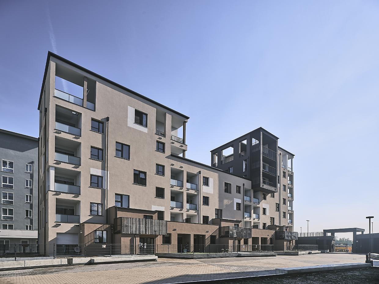 Il progetto destina 8 appartamenti, sugli 88 realizzati in via Montalcini 8, ad anziani autosufficienti 