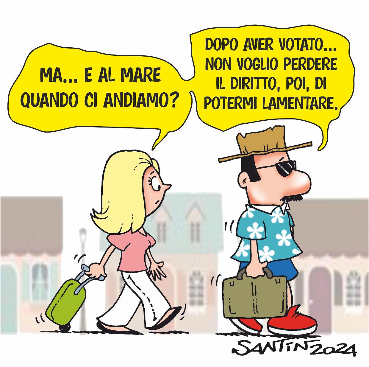 La vignetta del giorno - 8 giugno 2024