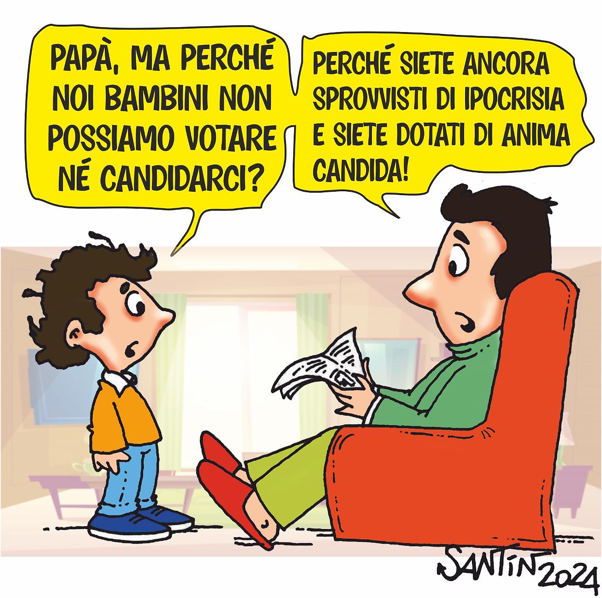 La vignetta del giorno - 9 giugno 2024