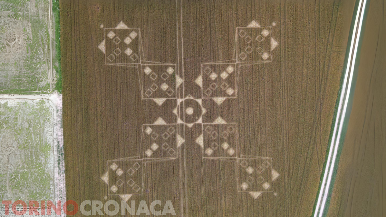 Il cerchio nel grano si trova a Poirino