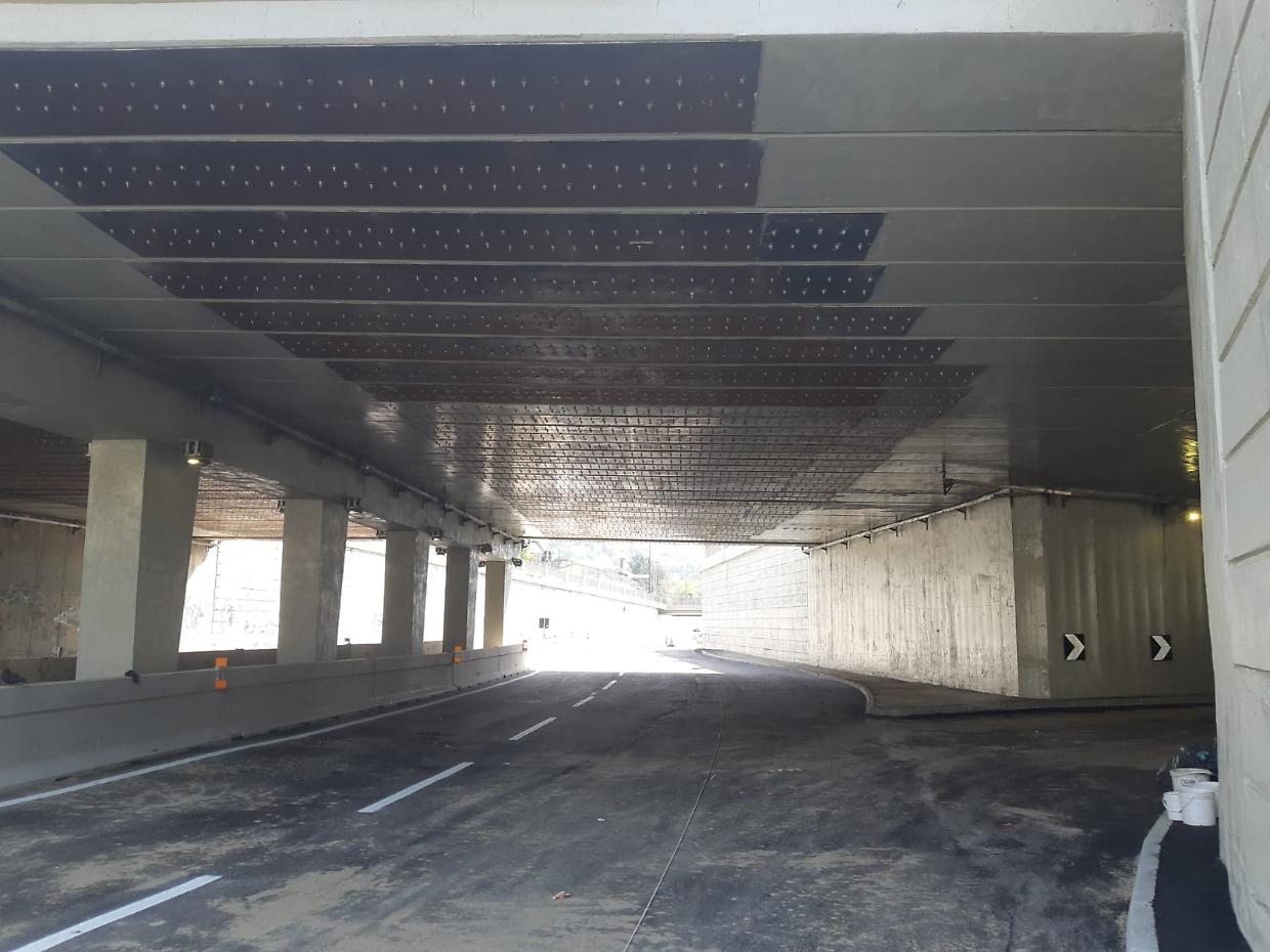Il sottopasso del Lingotto