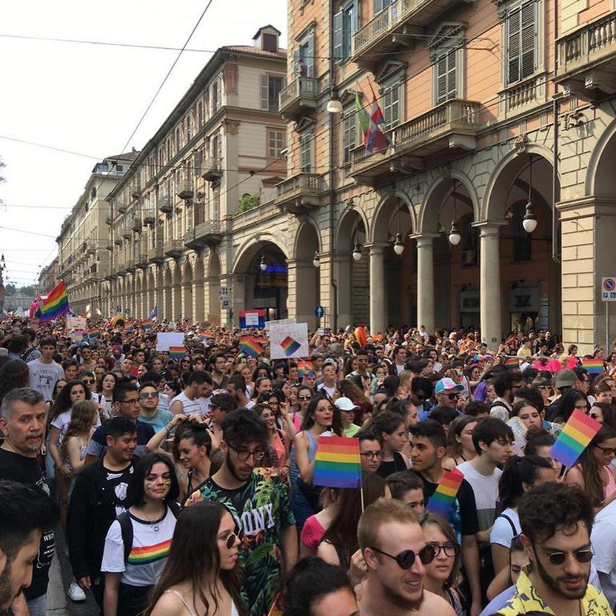 Torino Pride (Fonte IG @Roberto.Audi)