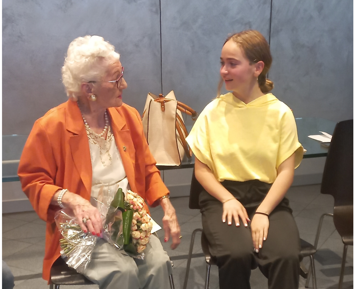 Aristea Maggiori ed Elena Ruggiero