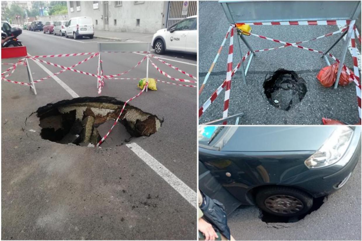 Torino trasformata in una groviera: adesso è allarme per le voragini