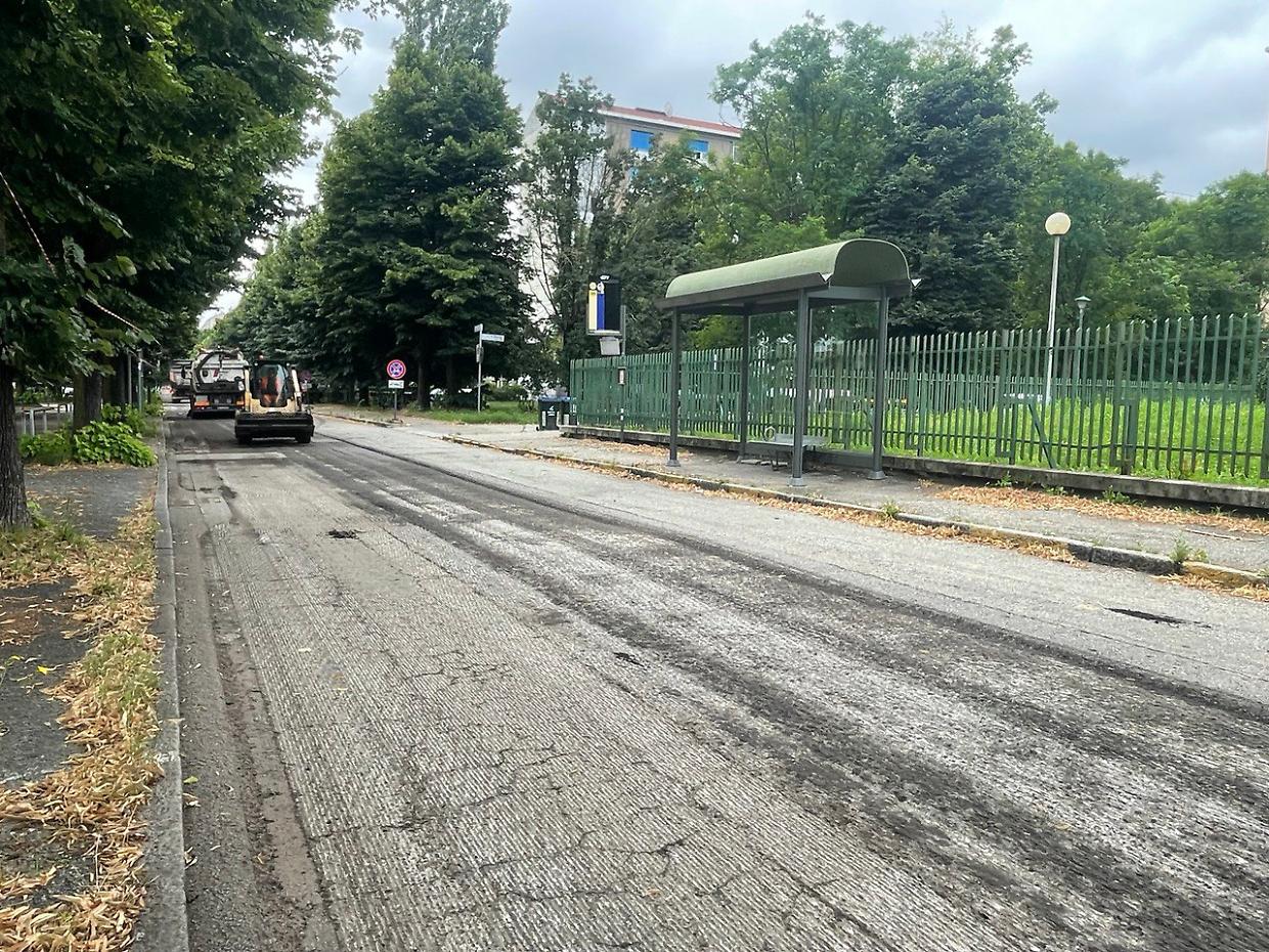 Lavori via Plava