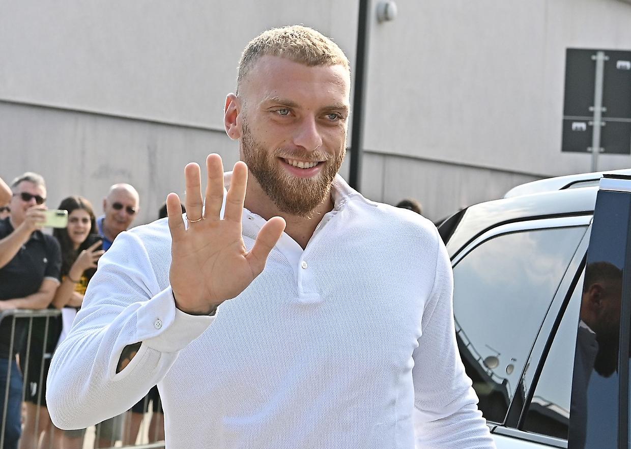 Il nuovo portiere della Juventus, Michele Di Gregorio