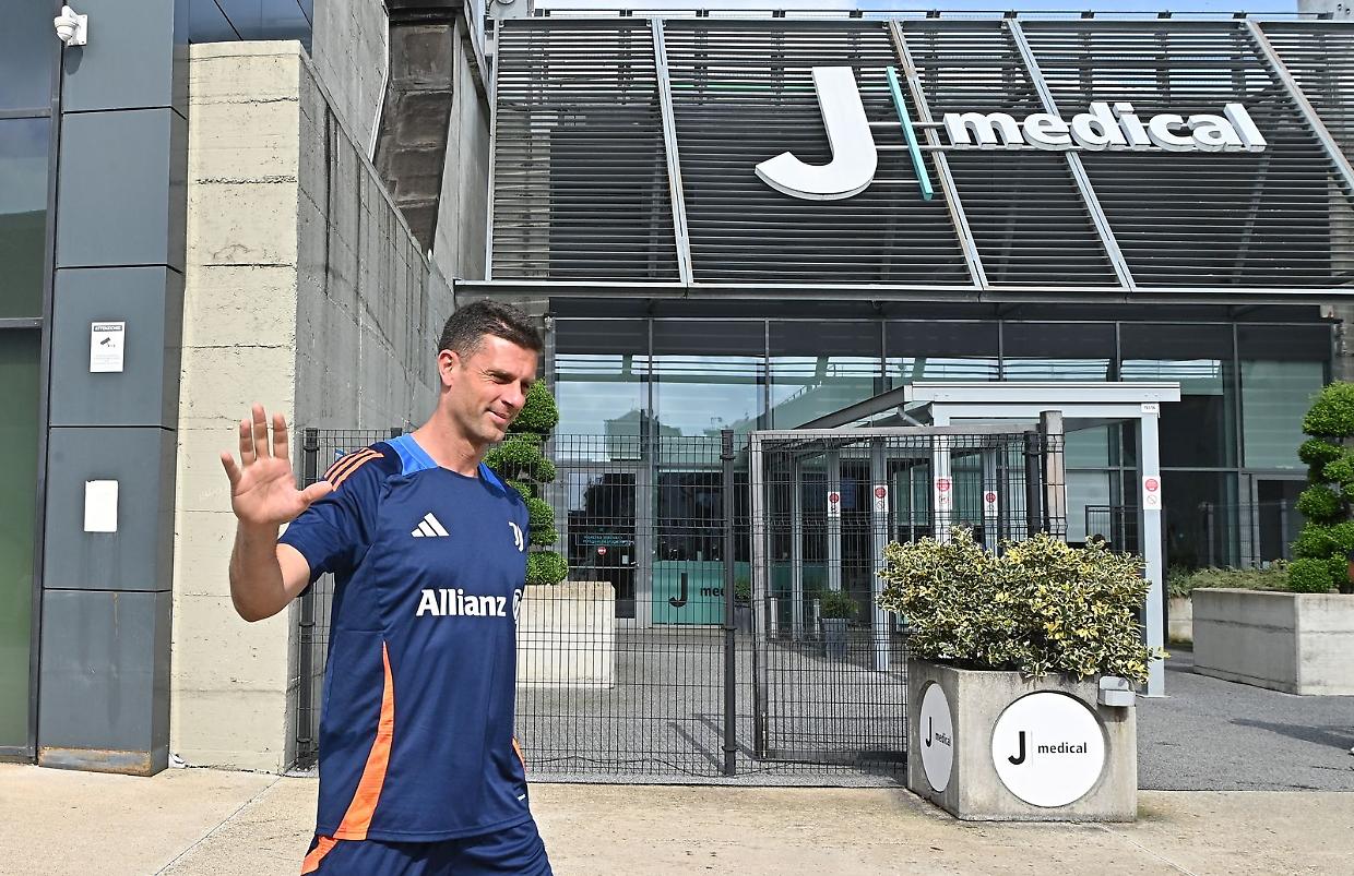 Il tecnico della Juventus, Thiago Motta