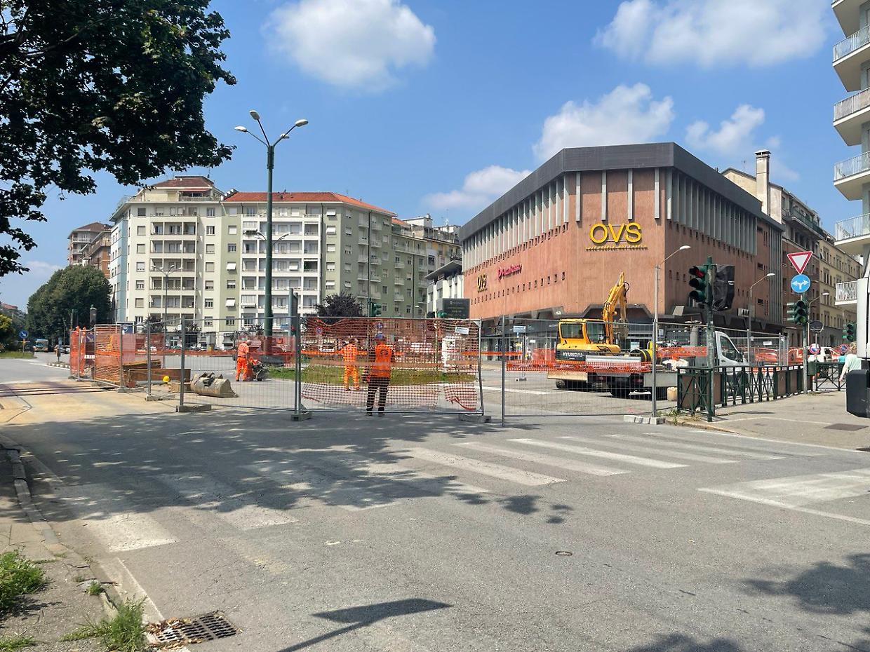 Cantiere Iren corso Orbassano