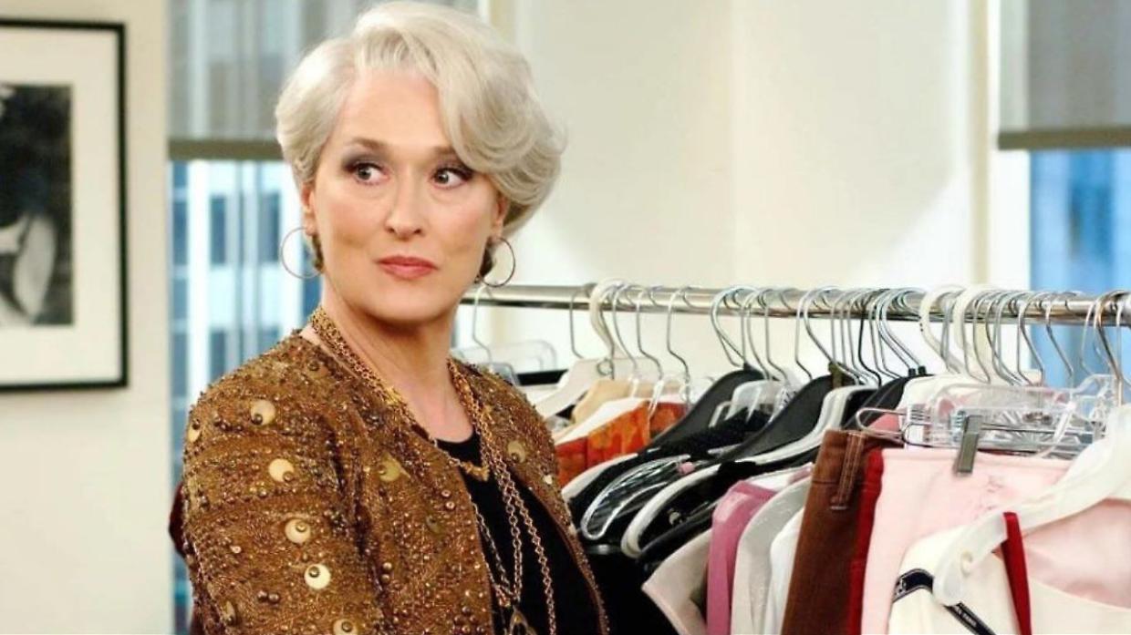 Meryl Streep nei panni della "cattivissima" Miranda Priestly