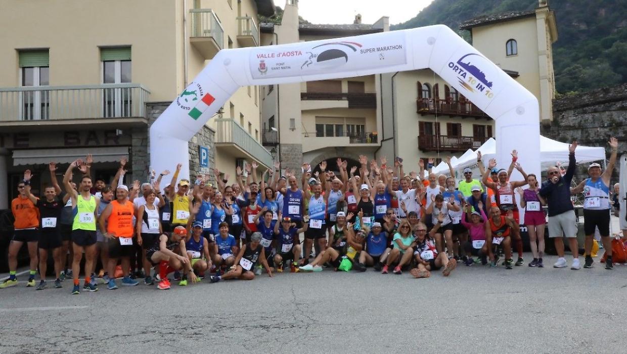 Un'immagine della Valle d’Aosta Super Marathon