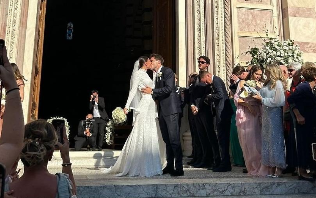 Chiesa e Lucia finalmente sposi a Grosseto: "Come Celentano e Claudia Mori"! 