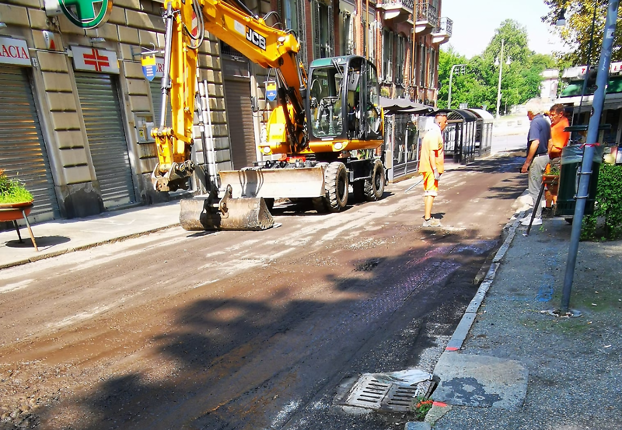 Al via la riqualificazione del controviale di corso Fiume