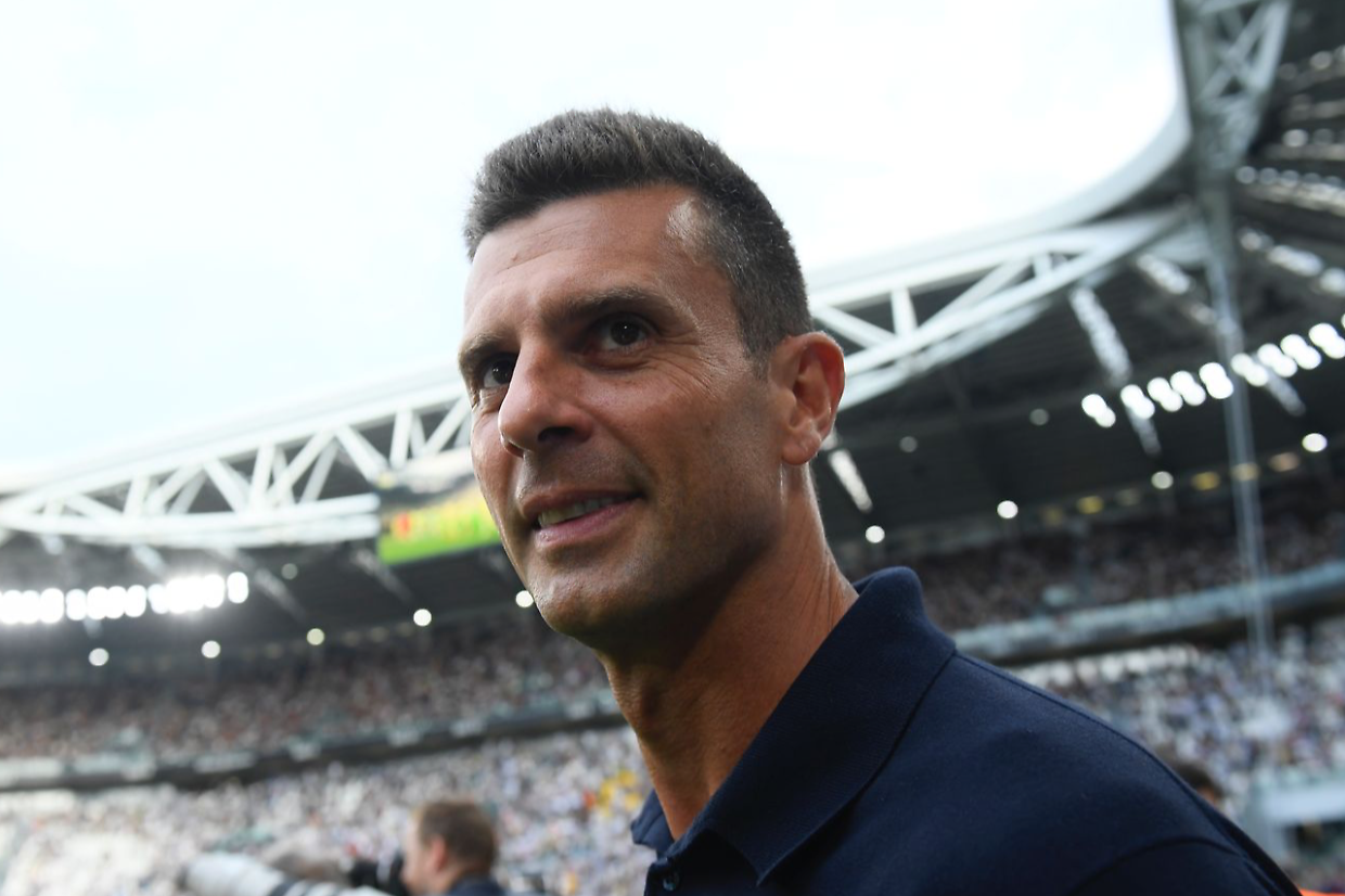 Il tecnico della Juventus, Thiago Motta