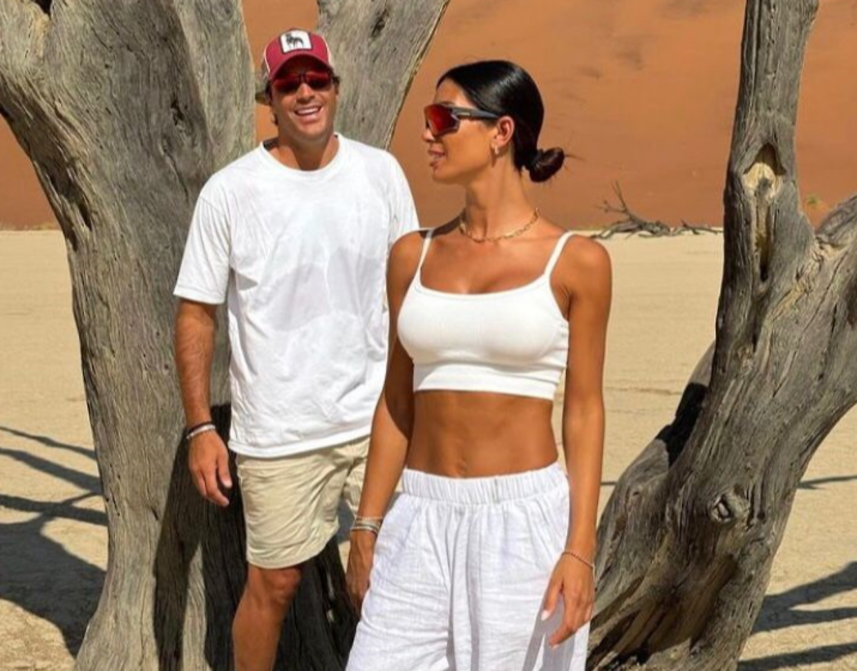 Federica Nargi super sexy in Namibia con il suo Matri