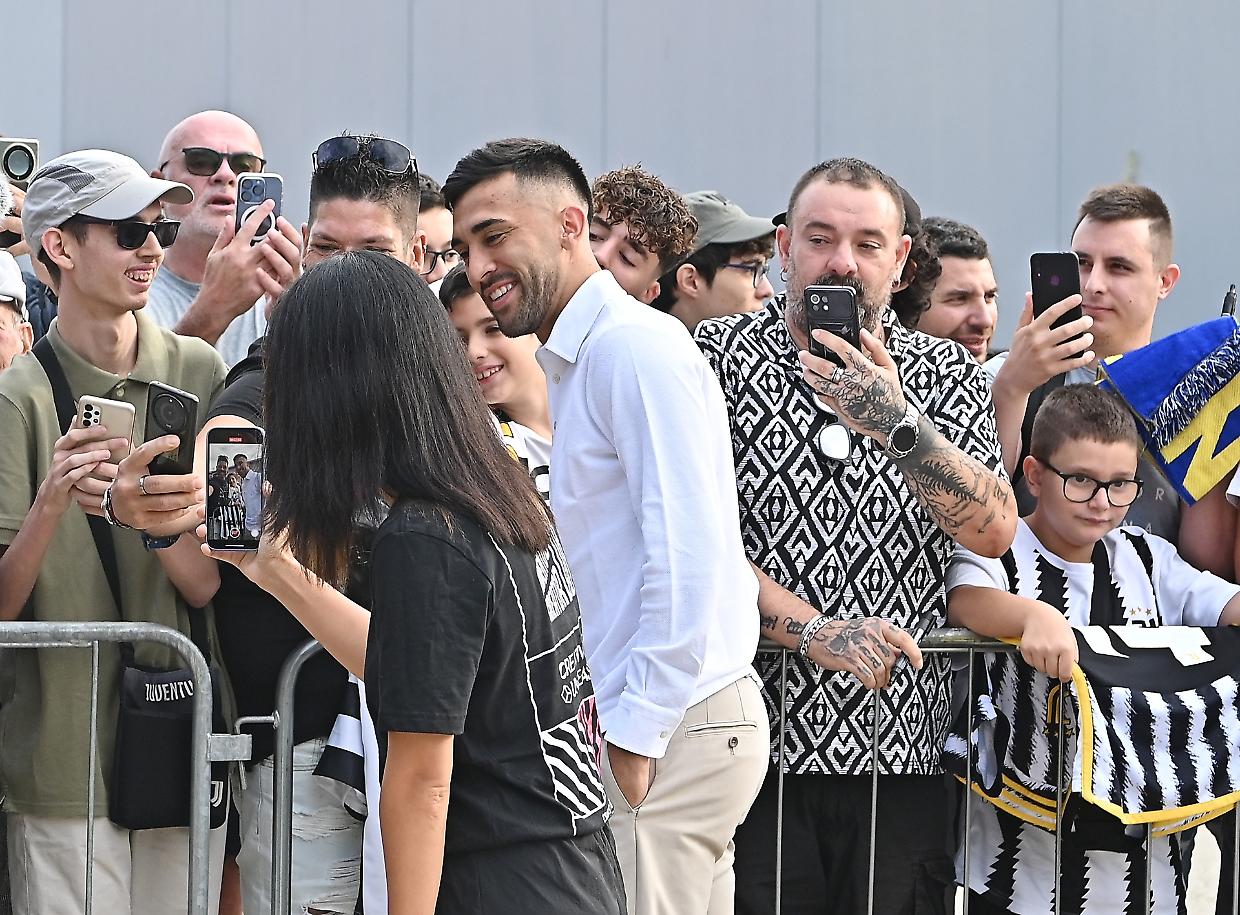 L'attaccante della Juventus, Nico Gonzalez