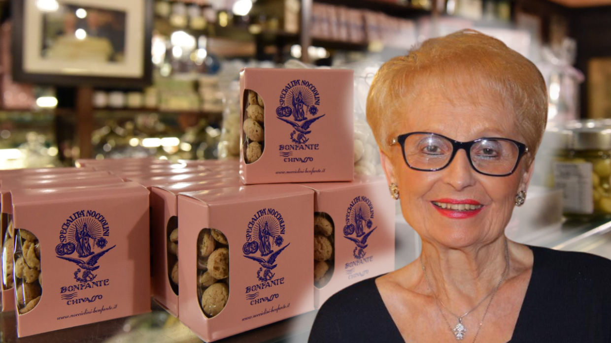 Addio a Maria Rosa Ortalda, la "signora" dei Nocciolini di Chivasso
