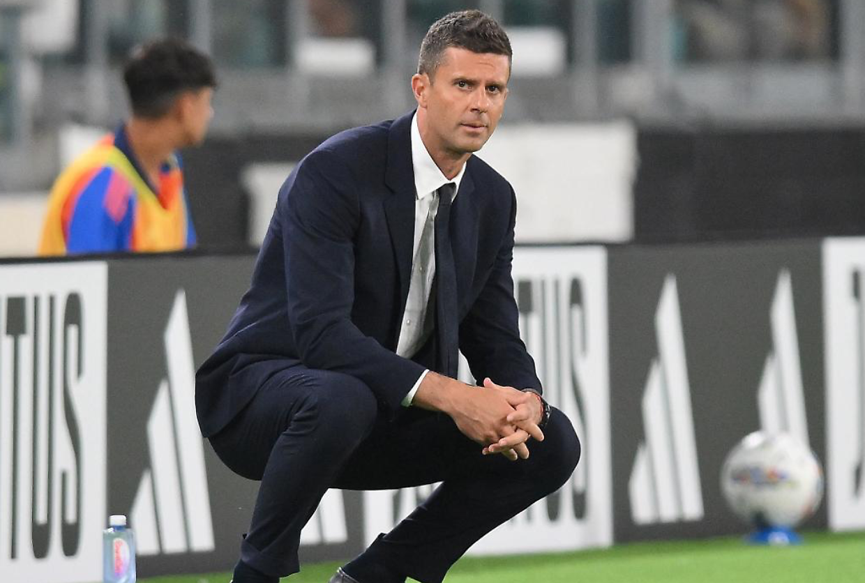Il tecnico della Juventus, Thiago Motta