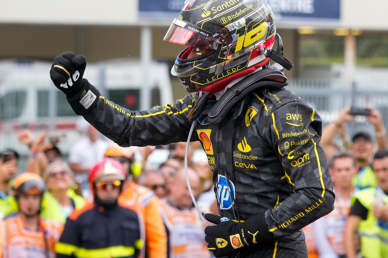 Delirio rosso a Monza! L'incredibile vittoria di Charles Leclerc e della sua Ferrari! 