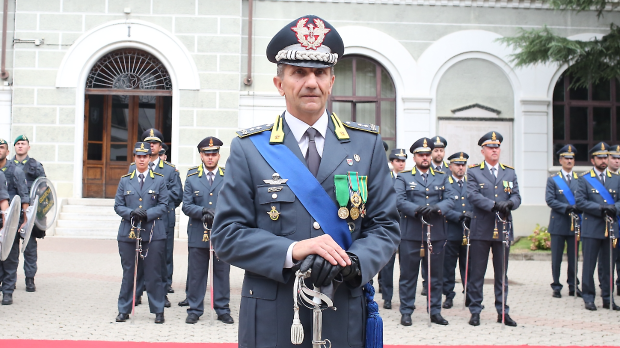 Il generale Giovanni Avitabile, nuovo comandante regionale della Guardia di finanza