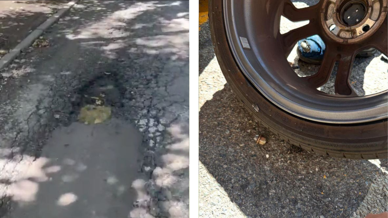 A Torino c'è una strada dove le buche ti fanno dubitare di essere sulla Terra
