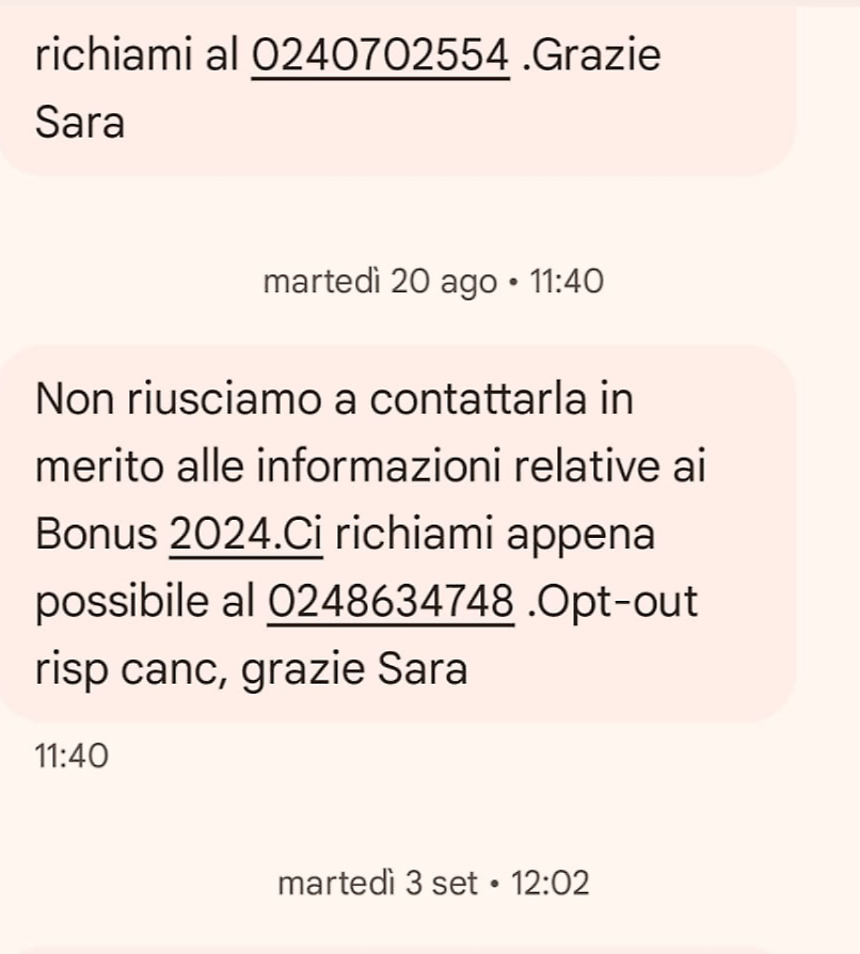 Allarme truffa: falsi messaggi sui Bonus 2024 invadono i cellulari