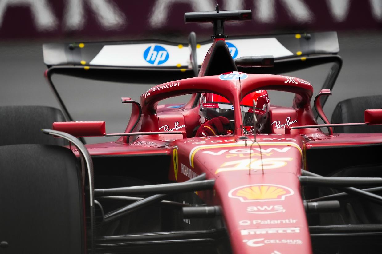 La Ferrari vola, Leclerc in Pole Position a Baku