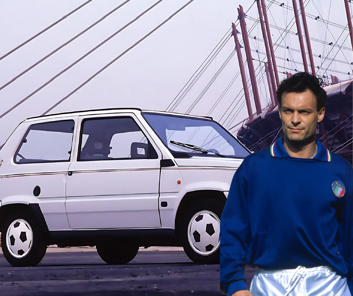 Quella Fiat Panda delle notti magiche con Totò Schillaci