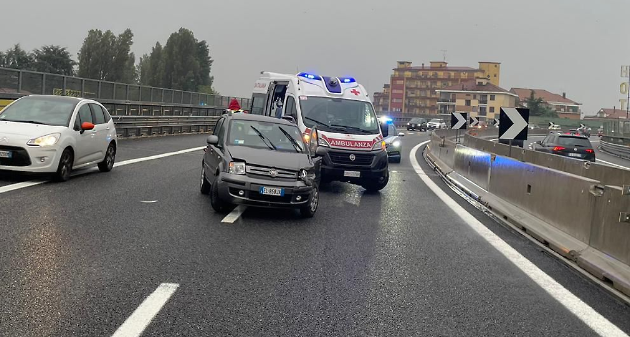 L'incidente sulla sopraelevata di Moncalieri